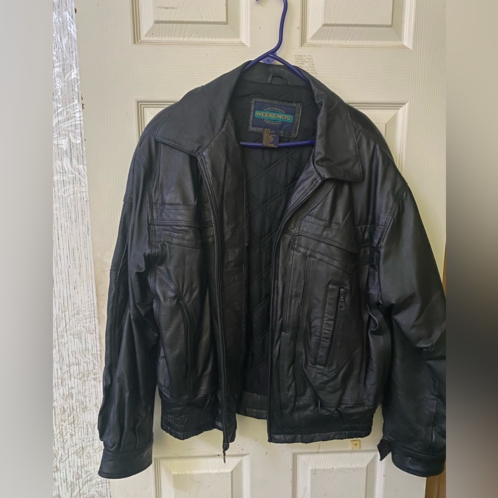 Vintage 70s Weekends Genuine Leather Jacket